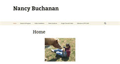 Desktop Screenshot of nancybuchanan.net